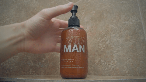 Men's Leave In Conditioner for Dry Frizzy Hair