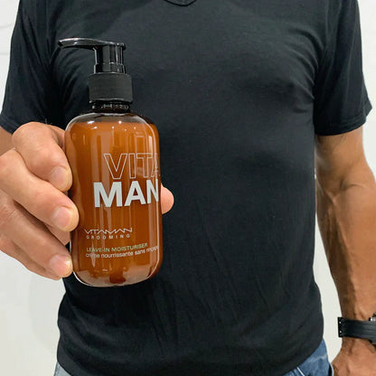 Men's Leave In Conditioner for Dry Frizzy Hair