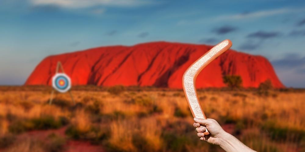 australian myths boomerang