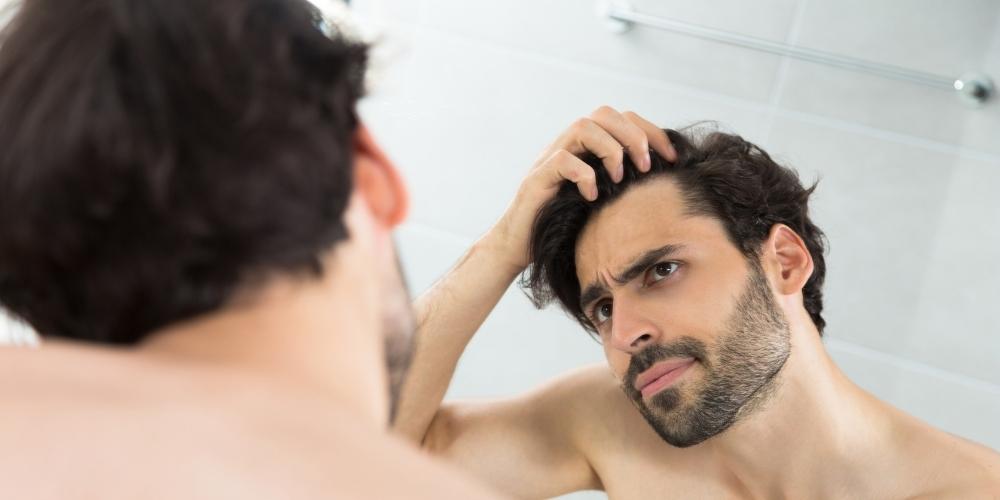 seasonal hair loss in men