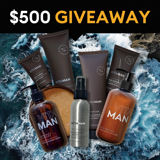 Win $500 of Premium Grooming Greatness!