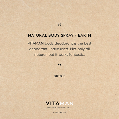 Natural Body Spray - Earth 3.4 FL OZ