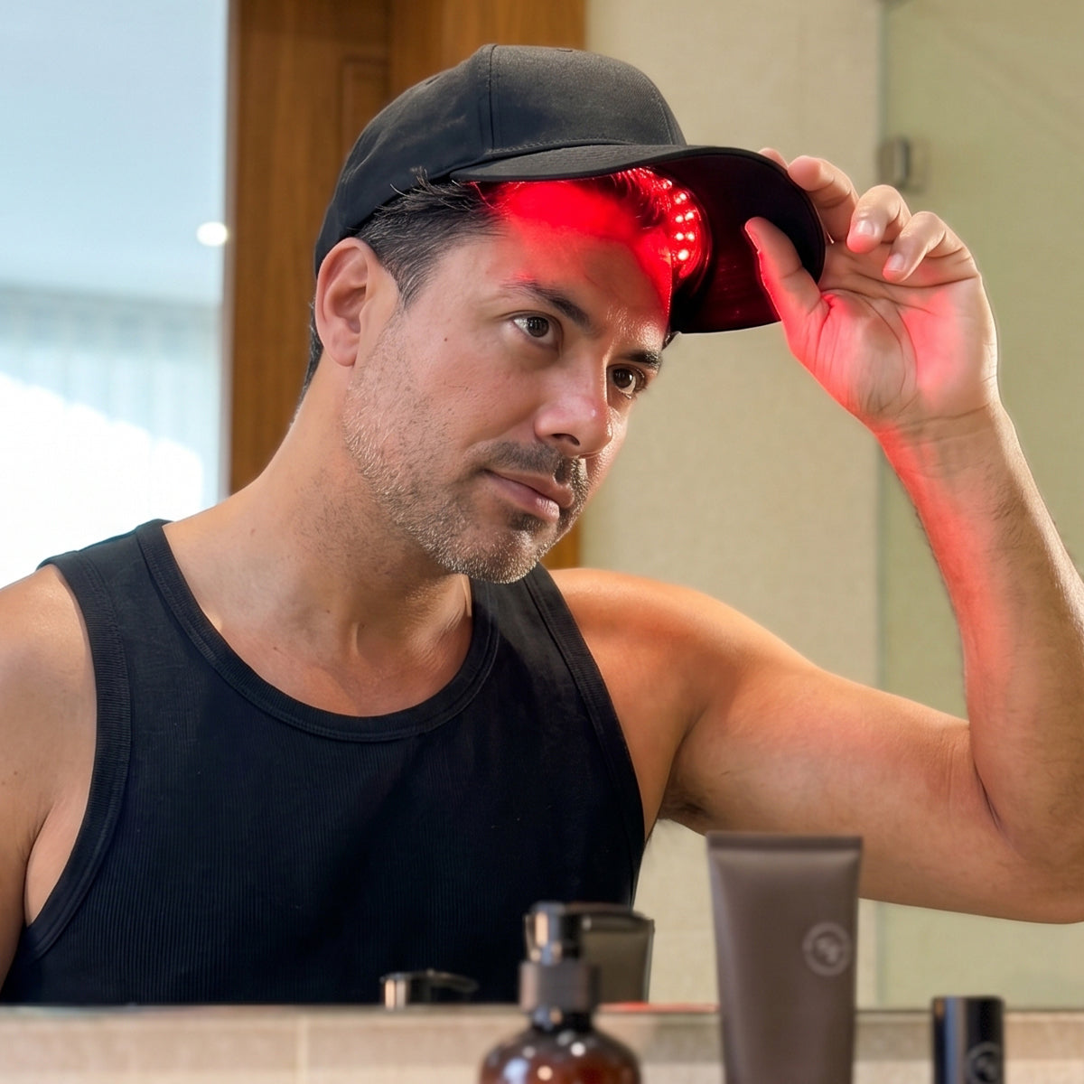 Red Light LED Thinning Hair Cap