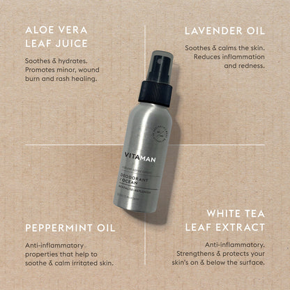 Natural Body Spray - Ocean 3.4 FL OZ