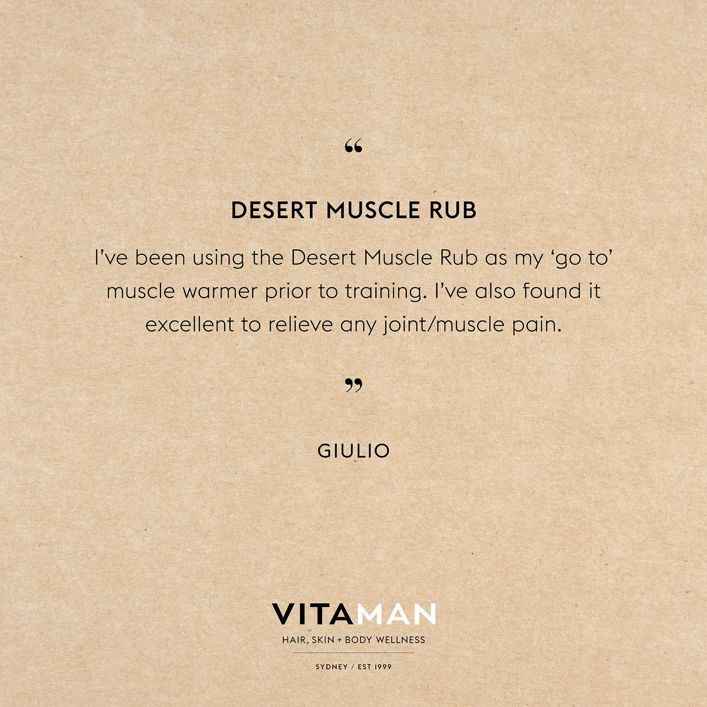 Desert Muscle Rub 3.4 fl oz