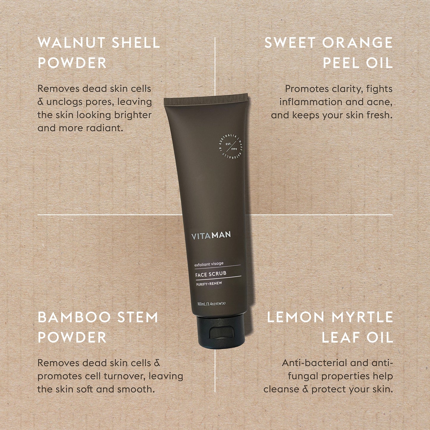 Face Scrub 3.4 FL OZ