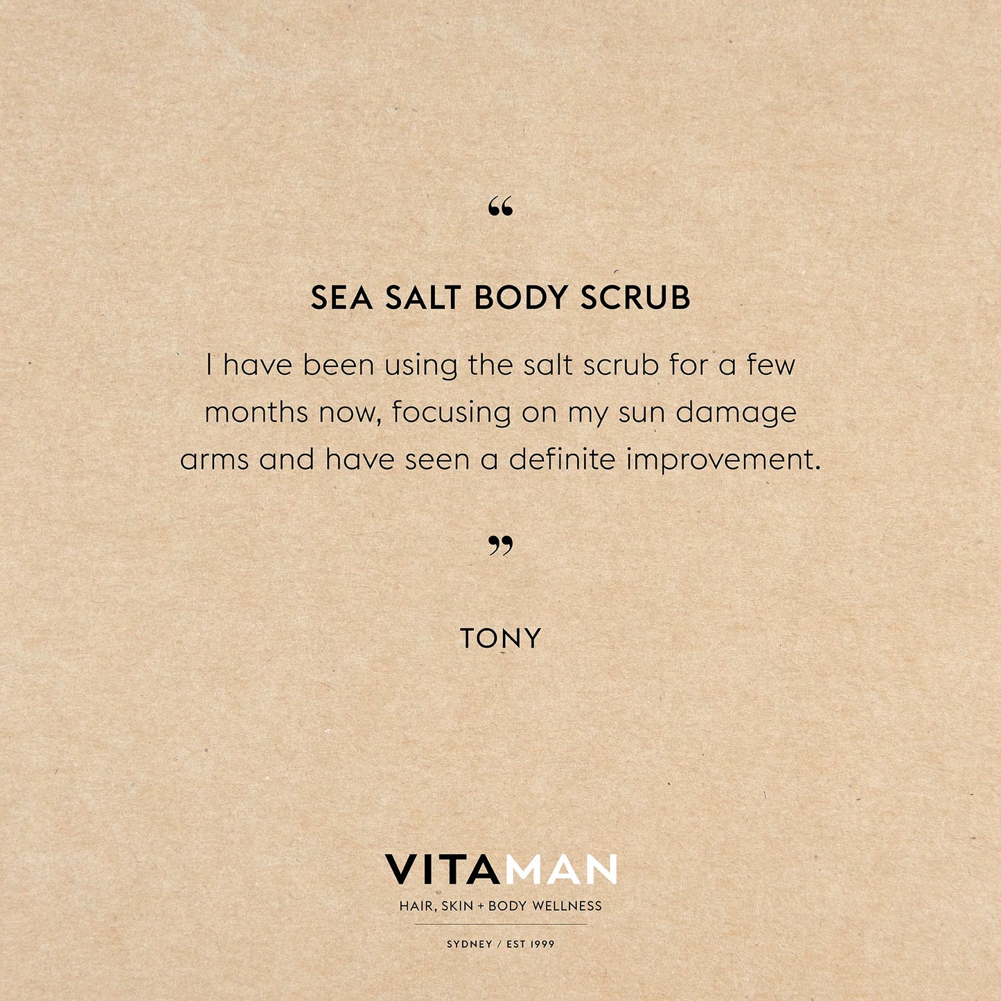 Sea Salt Body Scrub 8.4 OZ