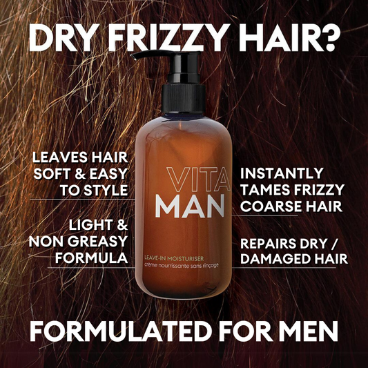 Men's Leave In Conditioner for Dry Frizzy Hair - $20 Off