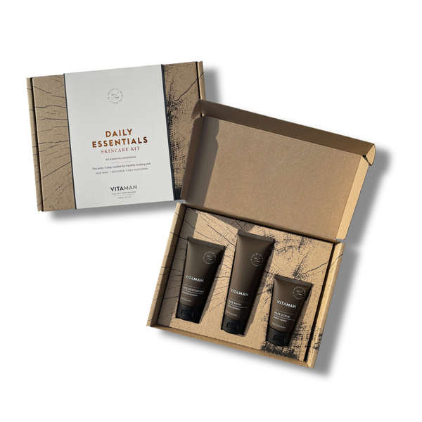 Daily Essentials Skincare Kit – Clean, Hydrate & Refresh – VITAMAN USA