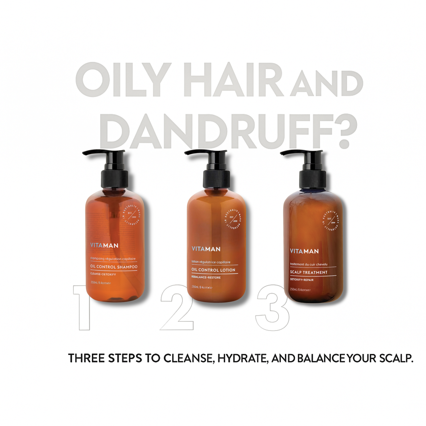 Oily Hair & Scalp Treatment Kit
